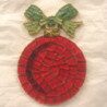 Couronne de noël image modèle pour loisirs créatifs