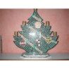 Sapin de Noël avec étoiles en mosaïque image modèle