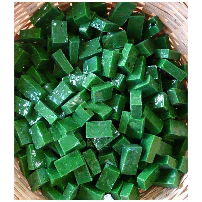 Vert mosaïque smalt vert forêt M7 par 100g