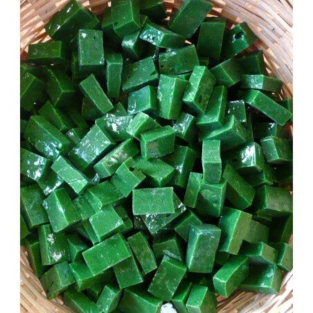 Vert mosaïque smalt vert forêt M7 par 100g