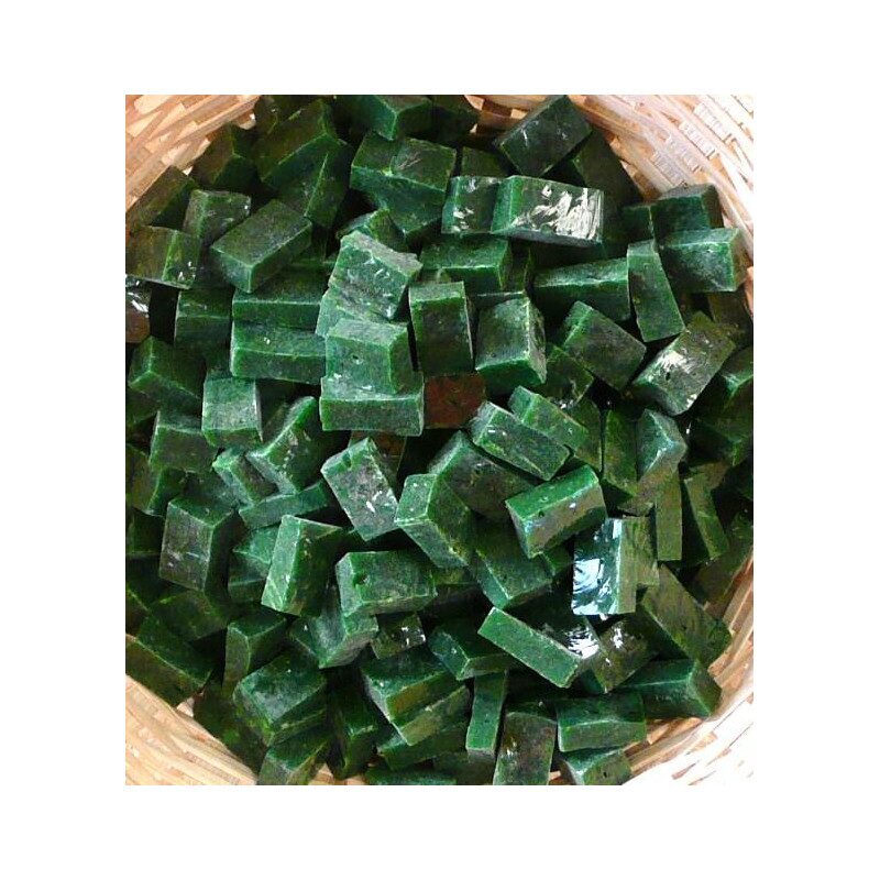 Vert mosaïque smalt vert foncé M6 par 100g
