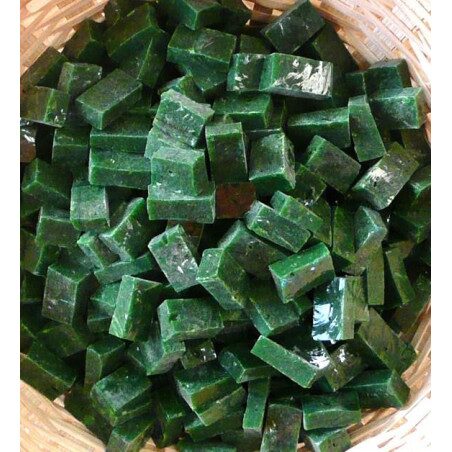 Vert mosaïque smalt vert foncé M6 par 100g