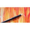 Crayon gras blanc pour tracer sur le verre vitrail
