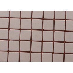 Blanc cassé / chaux mosaïque briare mat par 100g