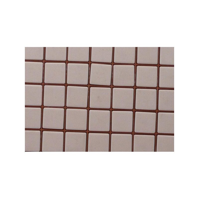 Blanc cassé / chaux mosaïque briare mat par 100g