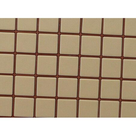 Jaune clair / bentonite mosaïque Briare mat par 100g