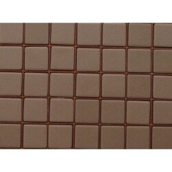 Brun noisette / silex mosaïque Briare mat par 100g