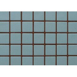 Bleu azur / holite mosaïque Briare mat par 100g