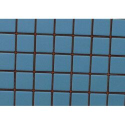 Bleu turquoise / atoll mosaïque Briare mat par 100g