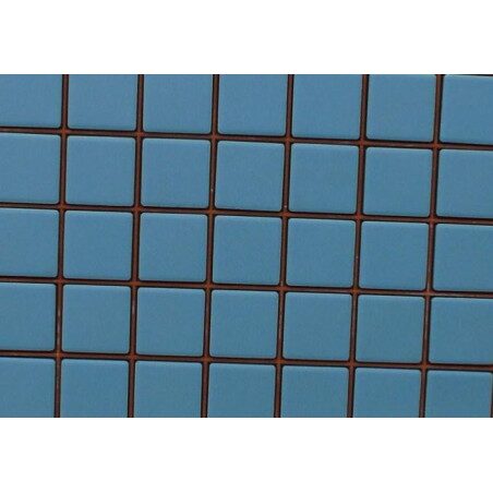 Bleu turquoise / atoll mosaïque Briare mat par 100g