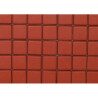 Jaune orange foncé / minium mosaïque Briare mat par 100g