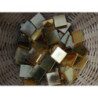 Jaune or lisse mosaïque 2 cm vendu à la tesselle