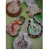 Décoration Noël image modèle pour loisirs créatifs
