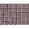 Rose mauve mosaïque pâte de verre sans bulle 2 par 2cm par 25 carreaux