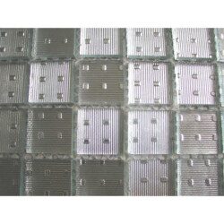 Gris argent matrice mosaïque vetrocristal 2.5 cm épaisseur 5 mm par 100g