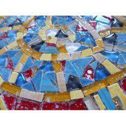 Tortue de mer 27 par 26 cm support bois médium mdf pour mosaïque