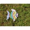 Poisson support bois 21 par 25 cm pour mosaïque