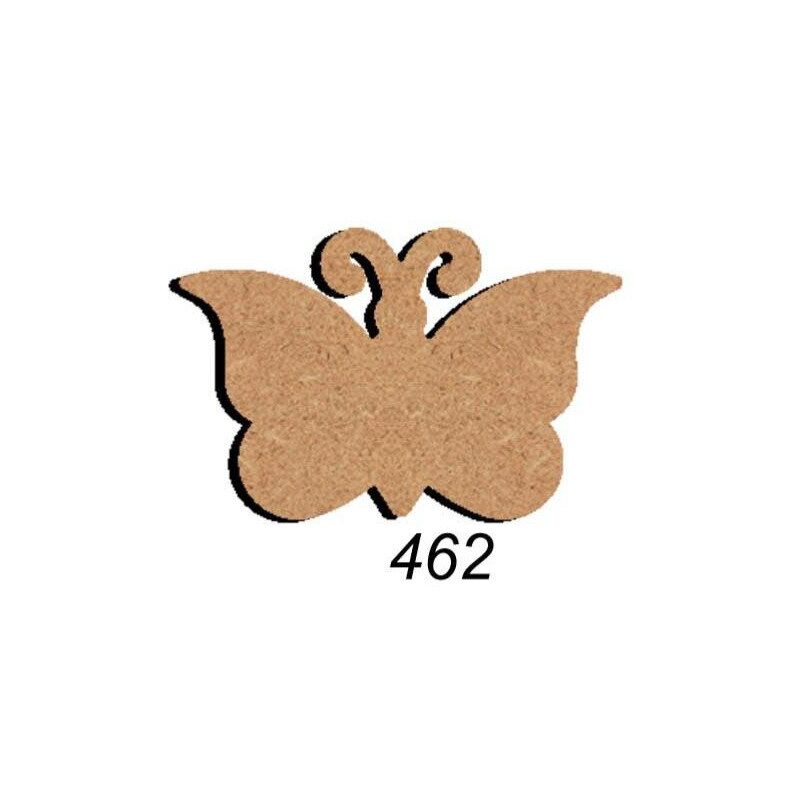 Papillon 15 par 10 cm support bois mdf pour mosaïque