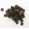 Brun chocolat micro mosaïque 1.2 cm grès antique Winckelmans 100g