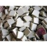 Blanc micro mosaïque 1.2 cm grès antique Winckelmans 100 g