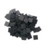 Noir micro mosaïque 1.2 cm grès antique Winckelmans 100g