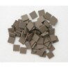 Gris micro mosaïque 1.2 cm grès antique Winckelmans 100g