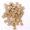 Jaune cognac micro mosaïque 1.2 cm grès antique Winckelmans 100g