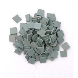 Vert pâle micro mosaïque 1.2 cm grès antique Winckelmans 100g