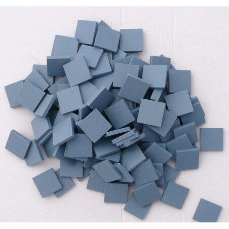 Bleu micro mosaïque 1.2 cm grès antique Winckelmans 100 g