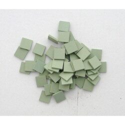 Vert pistache micro mosaïque 1.2 cm grès antique Winckelmans 100g