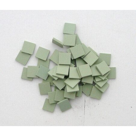 Vert pistache micro mosaïque 1.2 cm grès antique Winckelmans 100g