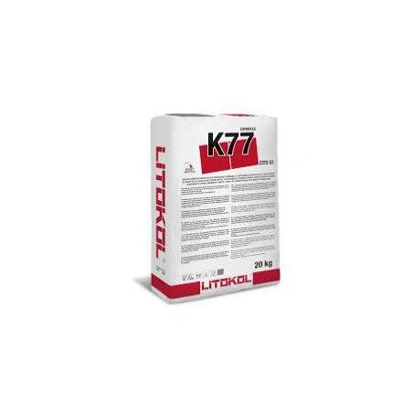 Mortier colle blanc superflex  k77 par 20 kilos