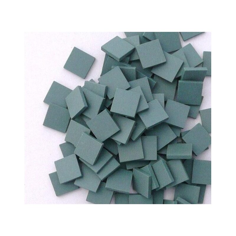 Vert uni Winckelmans mosaïque grès 2 cm antique par 100g