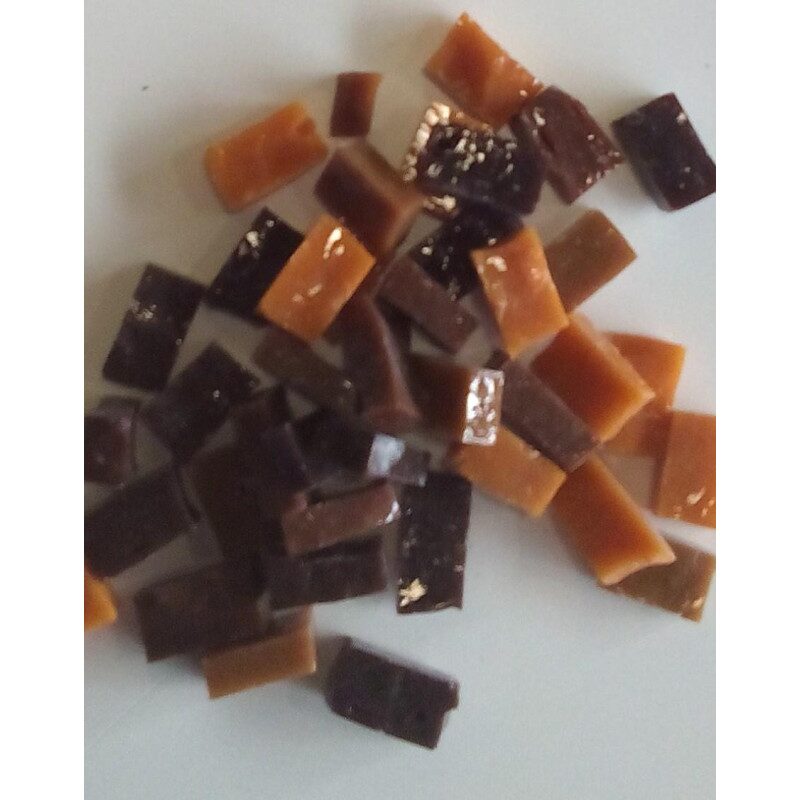 Brun assortiment mosaïque smalt brun M16 à M20 par 100g
