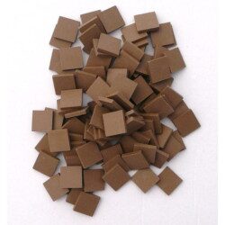 Brun café micro mosaïque 1.2 cm grès antique Winckelmans 100g