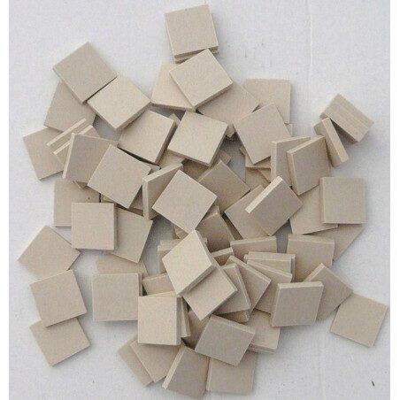 Brun lin micro mosaïque 1.2 cm grès antique Winckelmans 100g