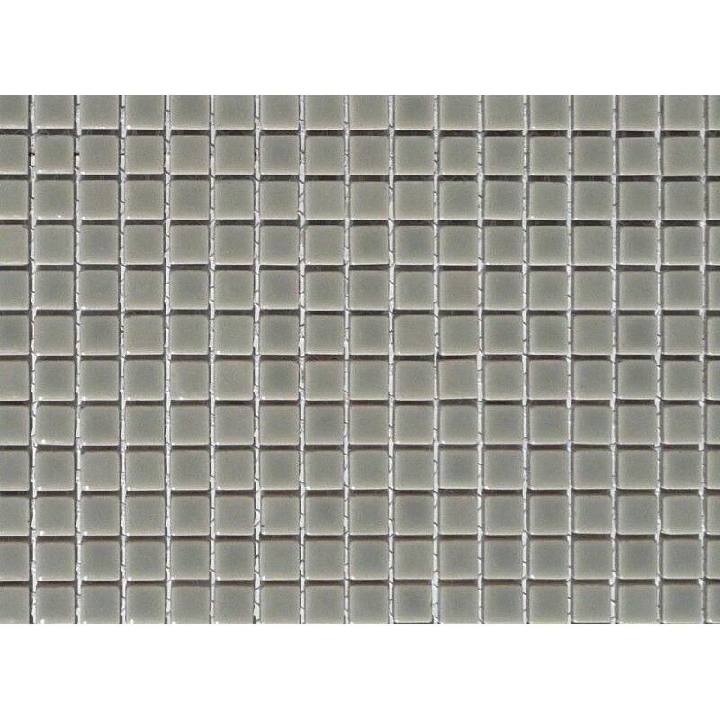 Gris clair micro mosaïque brillant par 100g