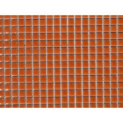 Orange micro mosaïque brillant par 100g