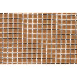 Brun caramel micro mosaïque brillant par 100g