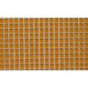 Jaune orange micro mosaïque brillant par 100g