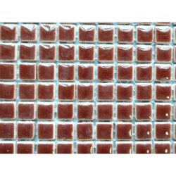 Brun chocolat micro mosaïque brillant par 100g