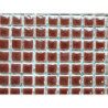 Brun chocolat micro mosaïque brillant par 100g