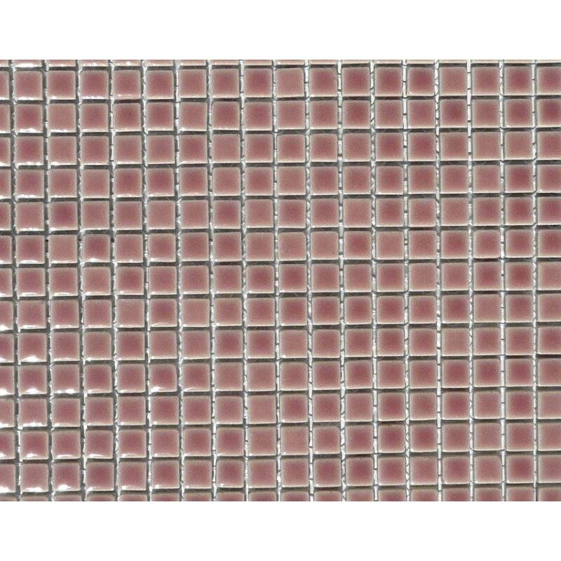 Rose clair micro mosaïque brillant par 100g