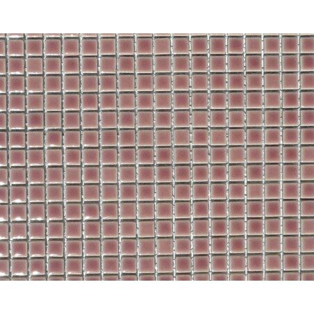 Rose clair micro mosaïque brillant par 100g