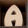 Lettre A en bois MDF 8 cm à faire en mosaique