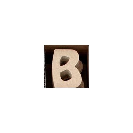 Lettre B en bois MDF à faire en mosaique