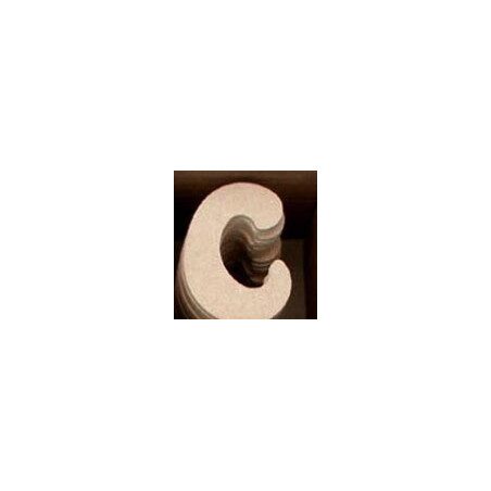 Lettre C en bois MDF à faire en mosaique