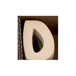 Lettre D en bois MDF à faire en mosaique