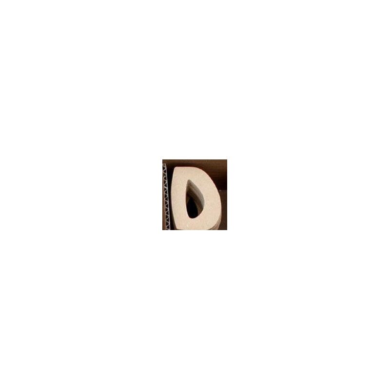 Lettre D en bois MDF à faire en mosaique