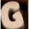 Lettre G en bois MDF à faire en mosaique